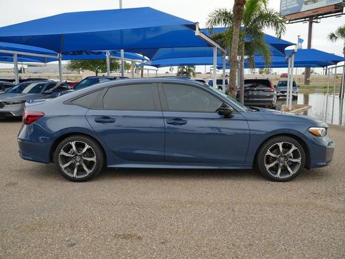 Blue Lagoon Pearl 2025 Honda Civic Hybrid Sport Touring