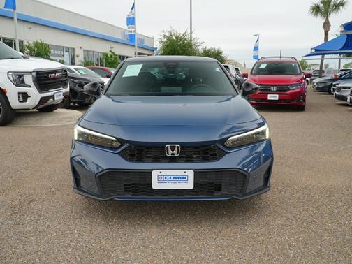 Blue Lagoon Pearl 2025 Honda Civic Hybrid Sport Touring