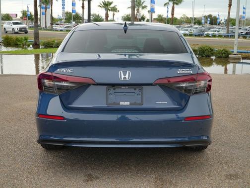 Blue Lagoon Pearl 2025 Honda Civic Hybrid Sport Touring