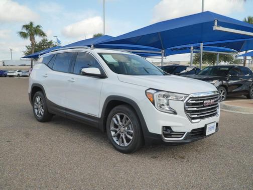 Summit White 2022 GMC Terrain SLT