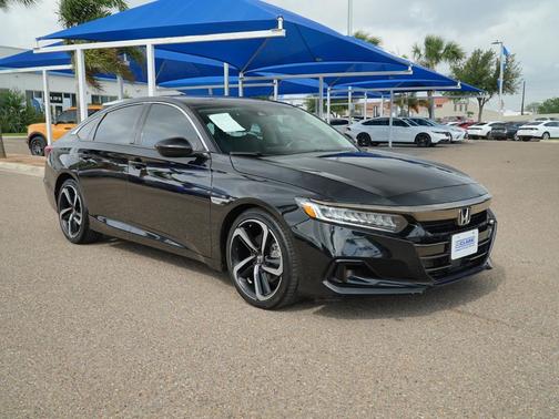 Crystal Black Pearl 2021 Honda Accord Sport SE 1.5T