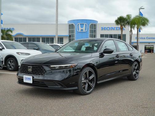 Crystal Black Pearl 2026 Honda Accord Hybrid Sport