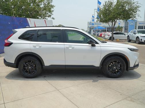 Platinum White Pearl 2026 Honda CR-V Hybrid Sport-L FWD