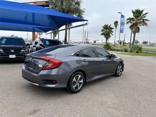 Modern Steel Metallic 2021 Honda Civic LX