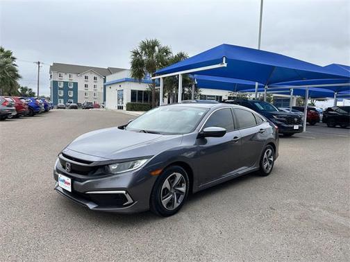 Modern Steel Metallic 2021 Honda Civic LX