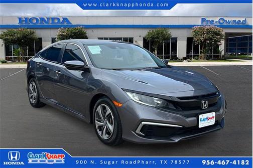 Modern Steel Metallic 2021 Honda Civic LX