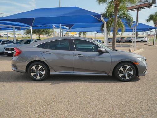 Modern Steel Metallic 2021 Honda Civic LX