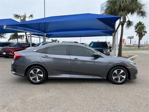 Modern Steel Metallic 2021 Honda Civic LX