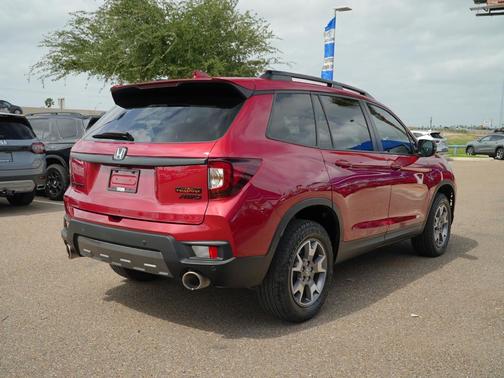 Radiant Red Metallic II 2023 Honda Passport AWD TrailSport