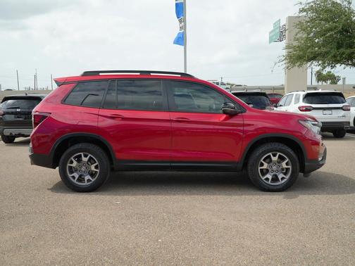 Radiant Red Metallic II 2023 Honda Passport AWD TrailSport