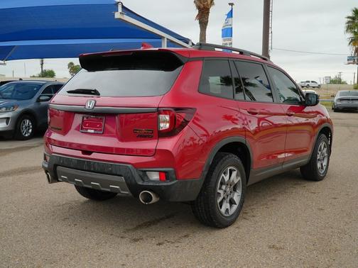 Radiant Red Metallic II 2023 Honda Passport AWD TrailSport
