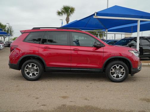 Radiant Red Metallic II 2023 Honda Passport AWD TrailSport