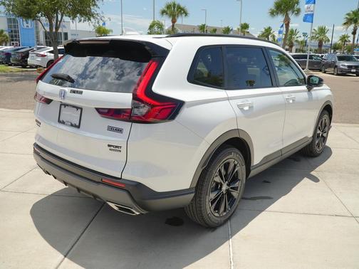 Platinum White Pearl 2026 Honda CR-V Hybrid Sport Touring AWD