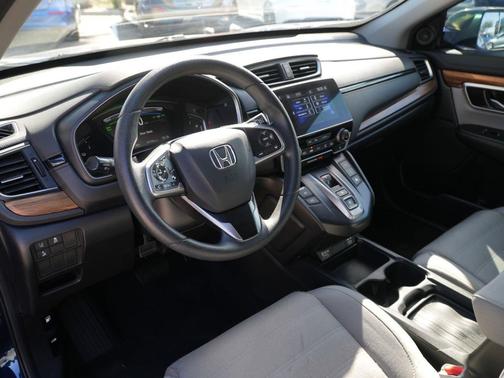 Obsidian Blue Pearl 2021 Honda CR-V Hybrid EX