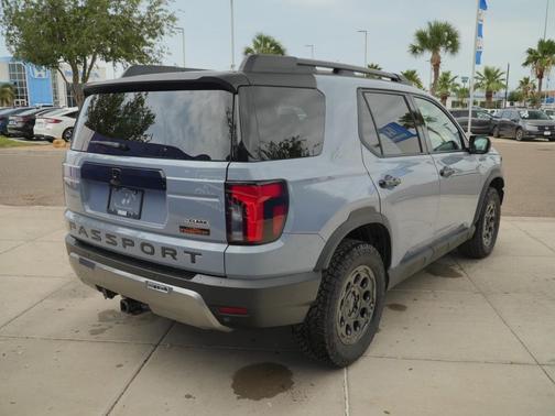 Sonic Gray Pearl 2026 Honda Passport AWD TrailSport Elite Blackout