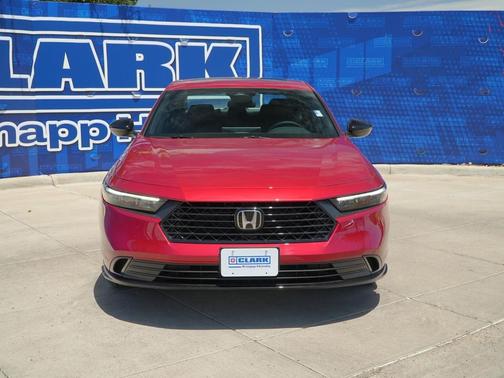Radiant Red Metallic 2026 Honda Accord Hybrid Sport-L