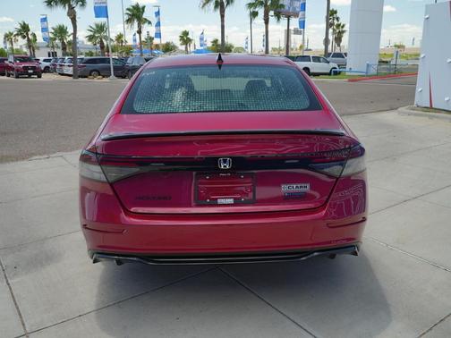 Radiant Red Metallic 2026 Honda Accord Hybrid Sport-L
