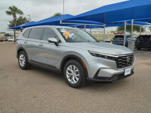 Solar Silver Metallic 2025 Honda CR-V LX 2WD