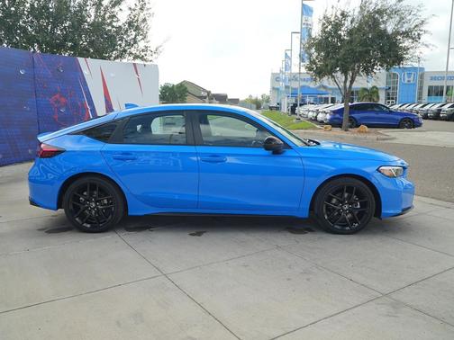 Boost Blue Pearl 2026 Honda Civic Hybrid Sport