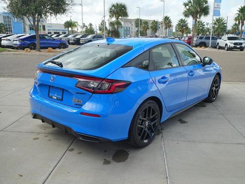 Boost Blue Pearl 2026 Honda Civic Hybrid Sport