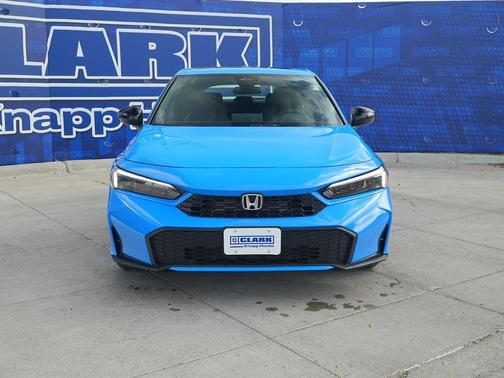 Boost Blue Pearl 2026 Honda Civic Hybrid Sport