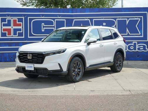 Platinum White Pearl 2026 Honda CR-V EX-L 2WD