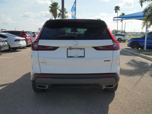 Platinum White Pearl 2025 Honda CR-V Hybrid Sport FWD