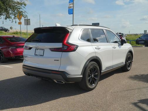 Platinum White Pearl 2025 Honda CR-V Hybrid Sport FWD
