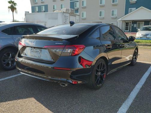Crystal Black Pearl 2024 Honda Civic Sport