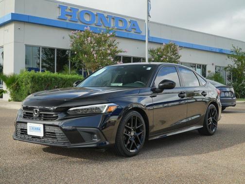 Crystal Black Pearl 2024 Honda Civic Sport