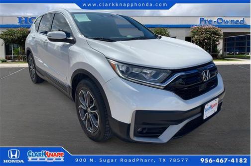 Platinum White Pearl 2020 Honda CR-V 2WD EX-L