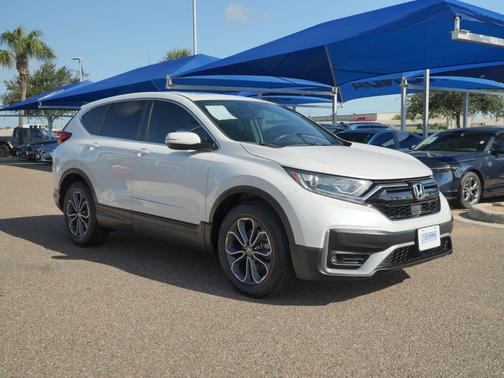 Platinum White Pearl 2020 Honda CR-V 2WD EX-L