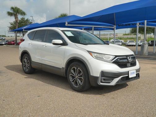 Platinum White Pearl 2020 Honda CR-V 2WD EX-L