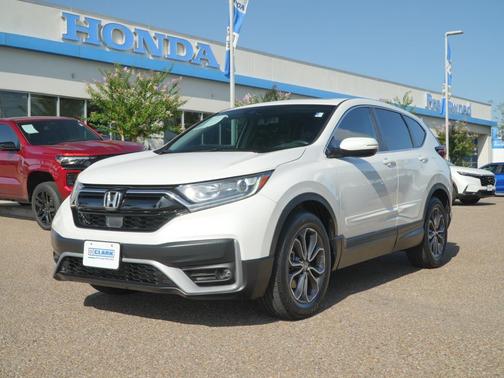 Platinum White Pearl 2020 Honda CR-V 2WD EX-L