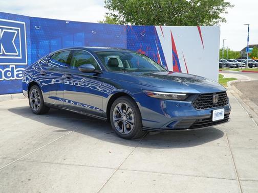 Canyon River Blue Metallic 2026 Honda Accord Hybrid EX-L