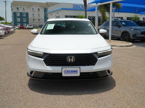 Platinum White Pearl 2025 Honda Accord Hybrid Touring
