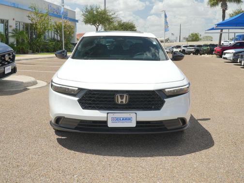 Platinum White Pearl 2024 Honda Accord Hybrid Sport