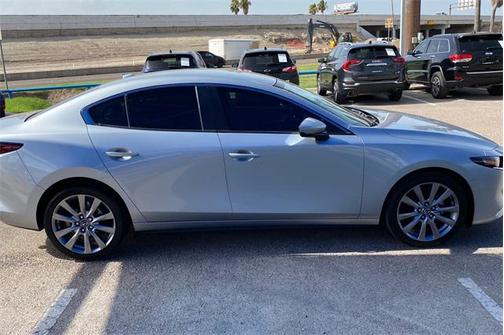 Sonic Silver Metallic 2019 Mazda Mazda3 FWD w/Preferred Package