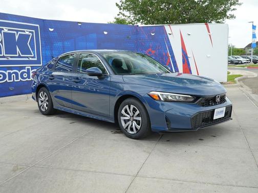 Blue Lagoon Pearl 2026 Honda Civic LX