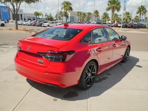 Rallye Red 2026 Honda Civic Hybrid Sport