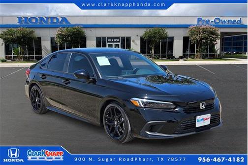Crystal Black Pearl 2023 Honda Civic Sport