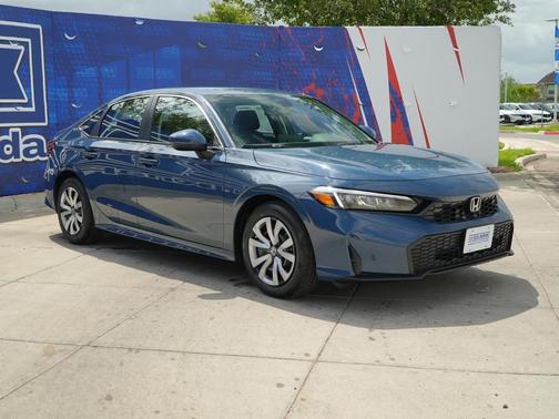 Blue Lagoon Pearl 2026 Honda Civic LX