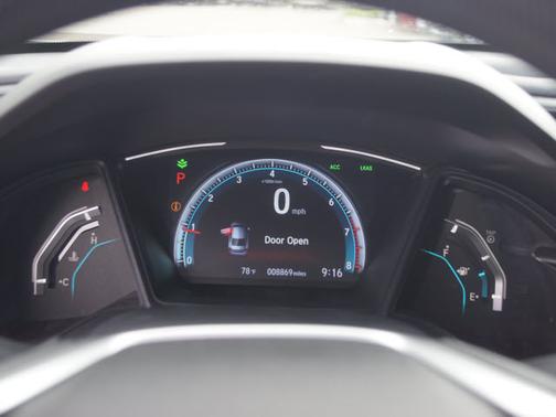 Platinum White Pearl 2019 Honda Civic LX