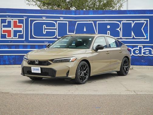 Sand Dune Pearl 2026 Honda Civic Hybrid Sport
