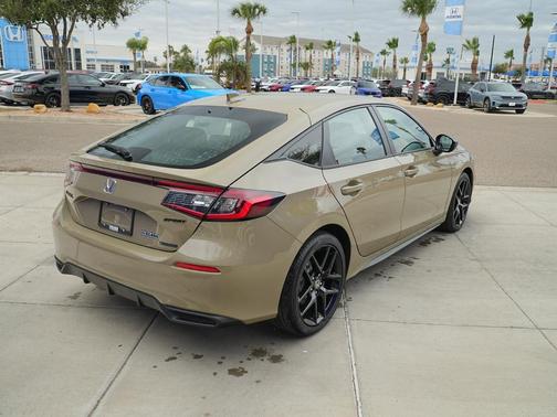 Sand Dune Pearl 2026 Honda Civic Hybrid Sport