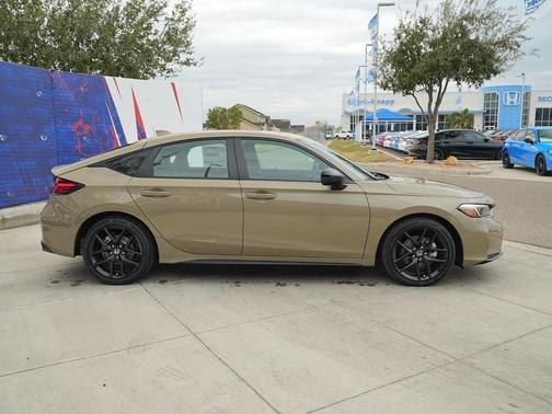 Sand Dune Pearl 2026 Honda Civic Hybrid Sport