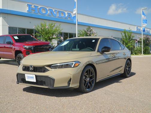 Sand Dune Pearl 2026 Honda Civic Hybrid Sport
