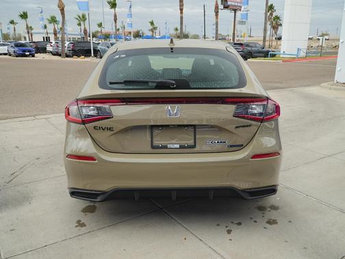 Sand Dune Pearl 2026 Honda Civic Hybrid Sport
