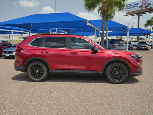 Radiant Red Metallic 2024 Honda CR-V Hybrid Sport FWD