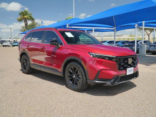 Radiant Red Metallic 2024 Honda CR-V Hybrid Sport FWD